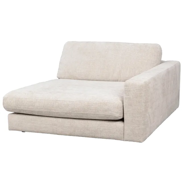 Rowico Home Duncan modulaire chaise longue lichtgrijs/beige - rechts - 129 cm, foto 2