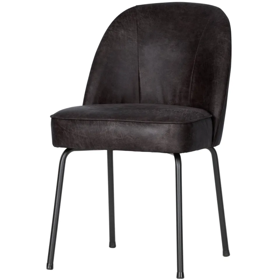 WOOOD Vogue eetkamerstoel zwart, foto 2