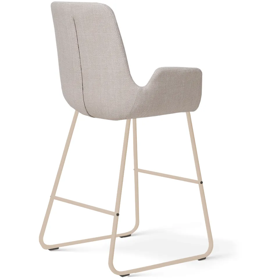 Nolon Nino-Eef barkruk beige - beige onderstel - 65 cm, foto 3
