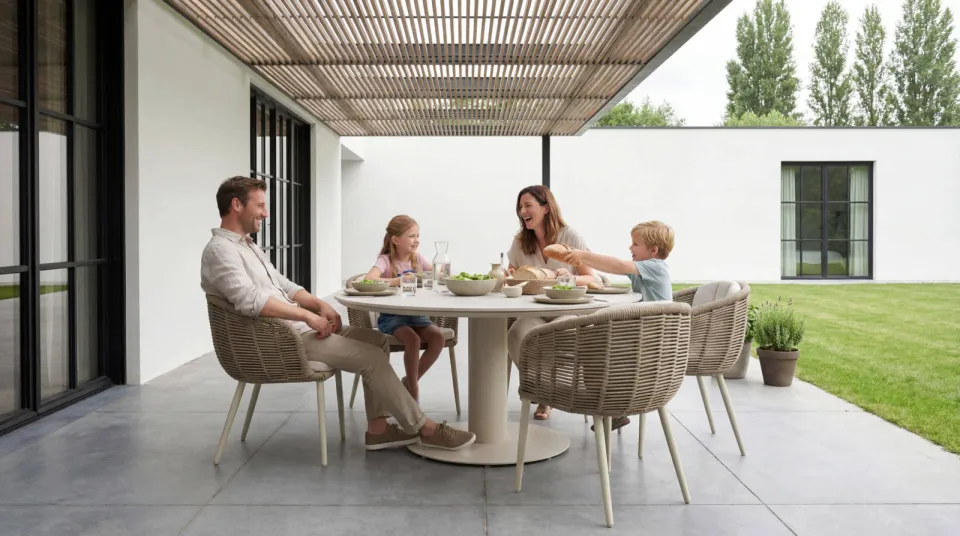 Barths Porto tuinstoel zand, foto 4