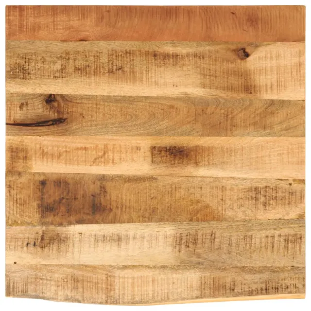 vidaXL Tafelblad met natuurlijke rand 40x40x3,8 cm massief mangohout Bruin