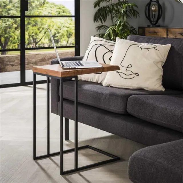 Meubelplaats Laptoptafel Timber Acacia - Naturel | Meubelplaats massief acacia naturel