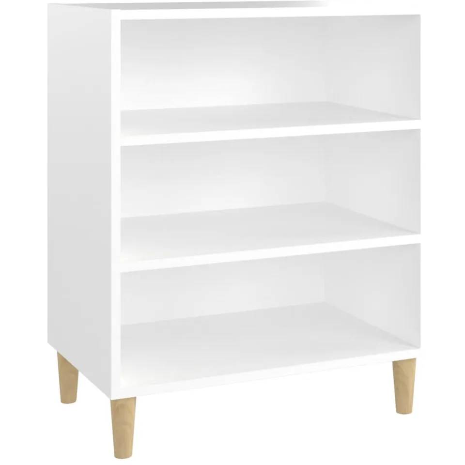 vidaXL Dressoir 57x35x70 cm bewerkt hout wit, foto 3