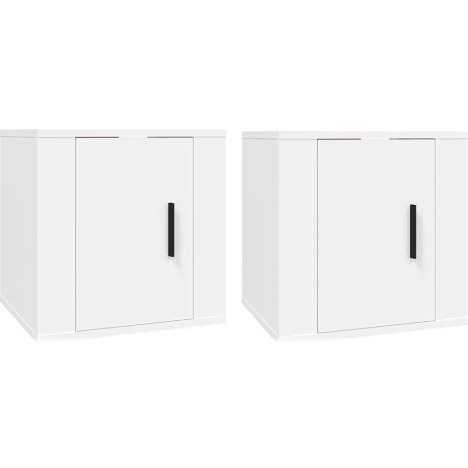 vidaXL Tv-wandmeubels 2st 40x34,5x40 cm wit, foto 3