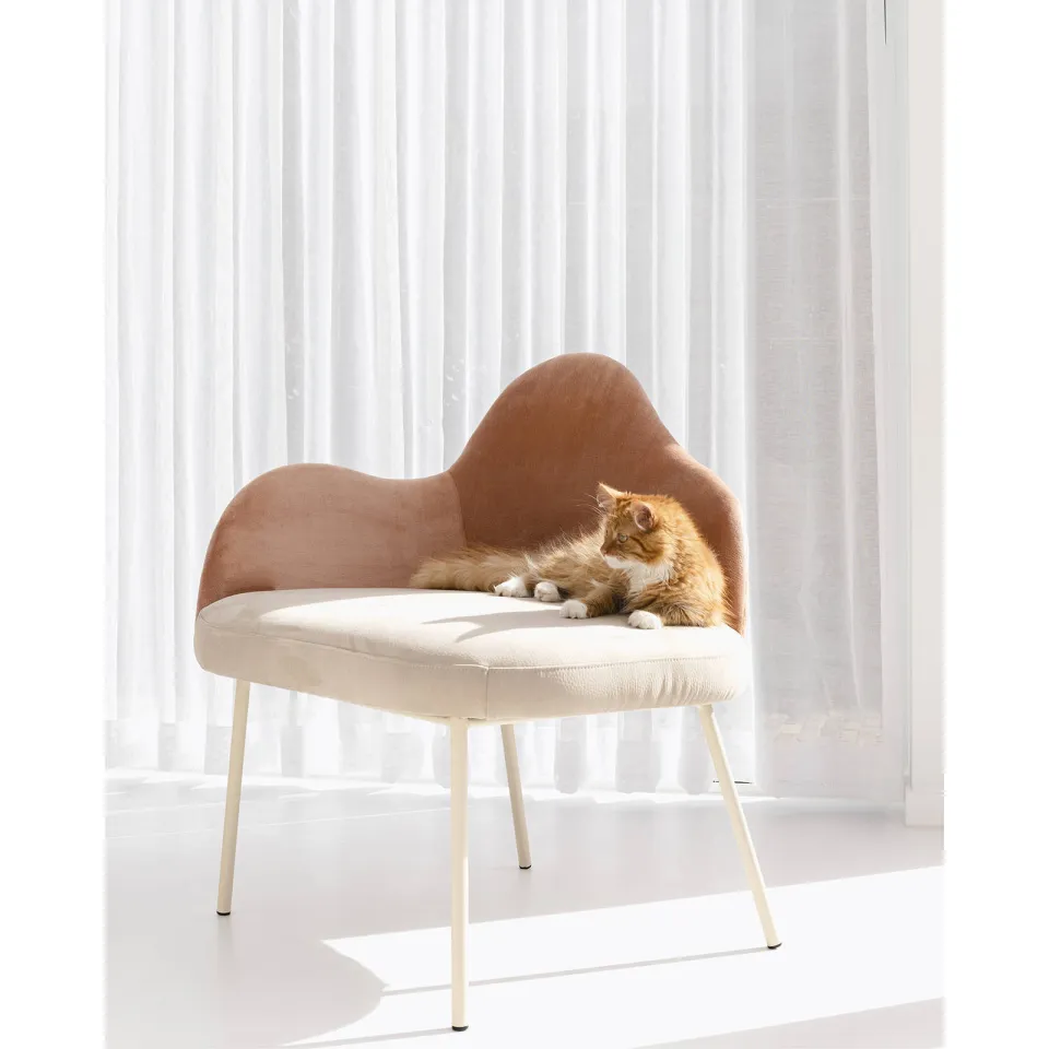 Zuiver fauteuil Friuli roze, foto 3