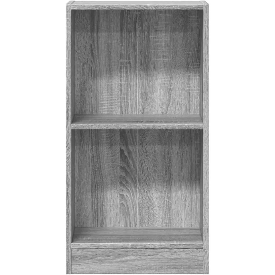 vidaXL Boekenkast 40x24x76 cm bewerkt hout grijs sonoma eikenkleurig, foto 4
