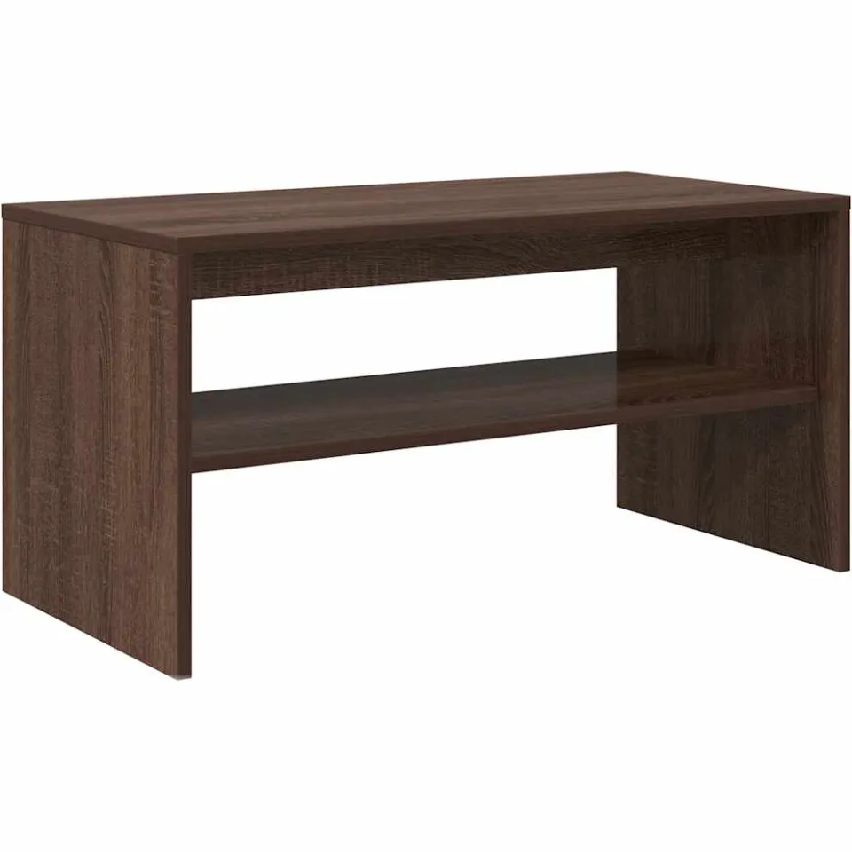 vidaXL Tv-meubel 80x40x40 cm bewerkt hout bruin eikenkleur, foto 3