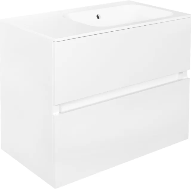 Best Design Splash onderkast greeploos 80 cm glans wit