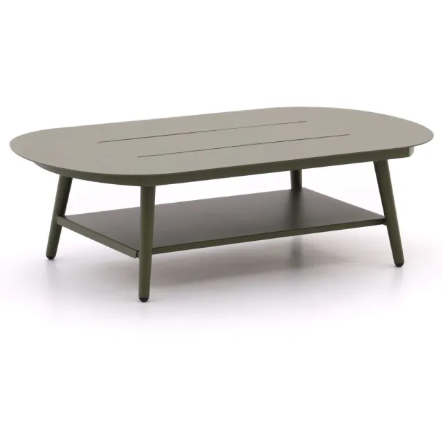 Bellagio tuinmeubelen Bellagio Valli lounge tuintafel 110x60x31cm Groen