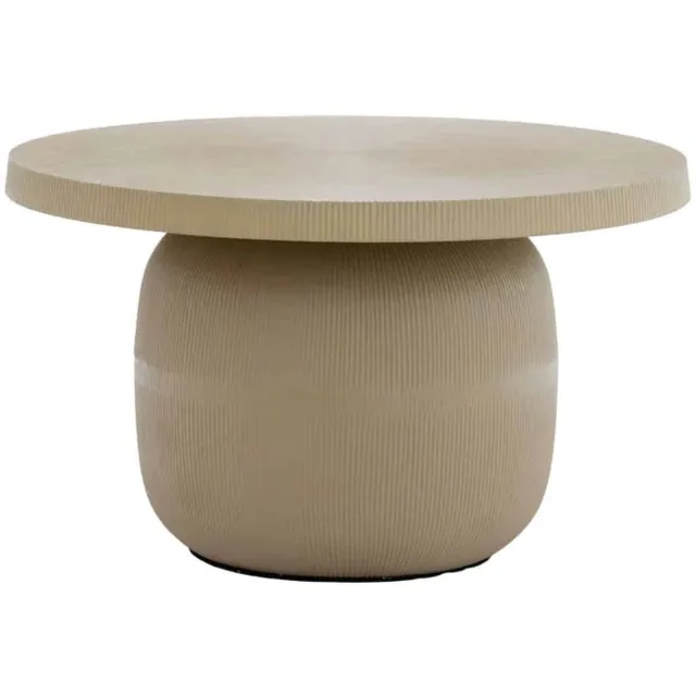 Light & Living Salontafel Tigran - Bruin - Ø59cm - Modern