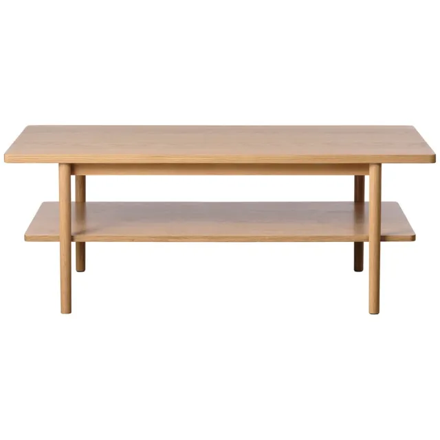 Giga Living Salontafel Naturel Eikenhout - 20kg - 120x60x45cm - Ponza