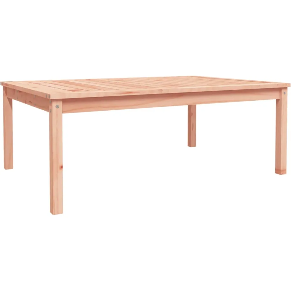 vidaXL Tuintafel 121x82,5x45 cm massief douglashout bruin