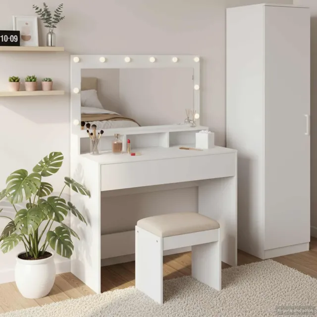 vidaXL Plafondtafel Wit 100 x 41 x 135 cm Bewerkt hout, foto 2