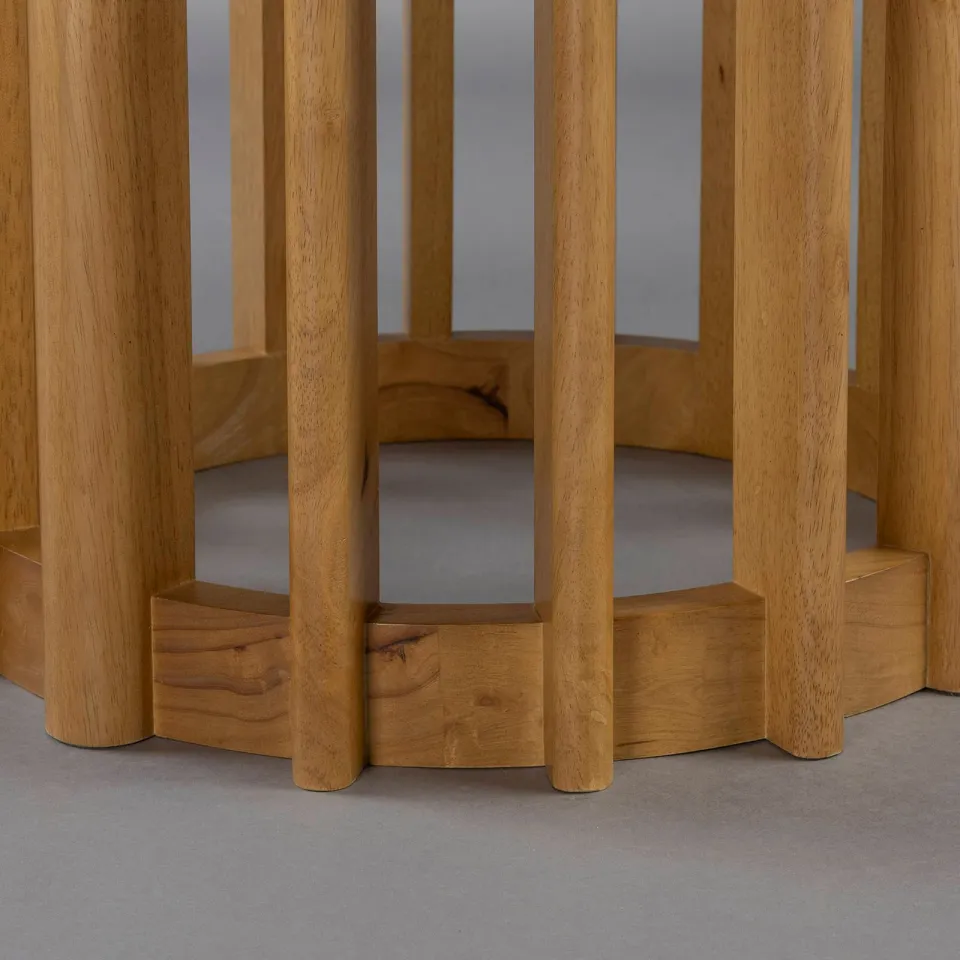 Dutchbone eetkamertafel Barlet naturel, foto 4