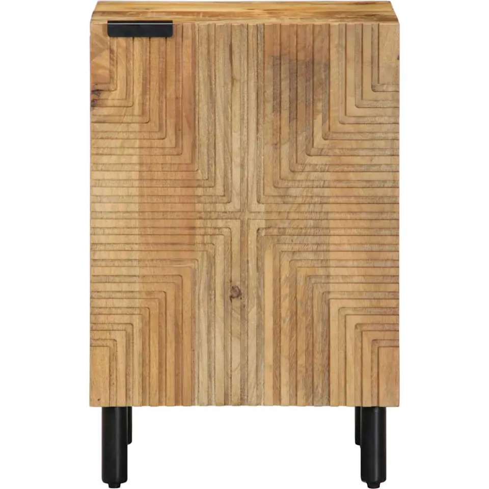 vidaXL Badkamerkast 38x33,5x58 cm massief mangohout bruin, foto 3