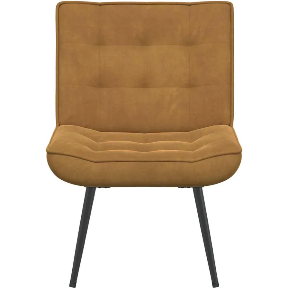 vidaXL Relaxstoel 64x74x84 cm fluweel bruin, foto 3