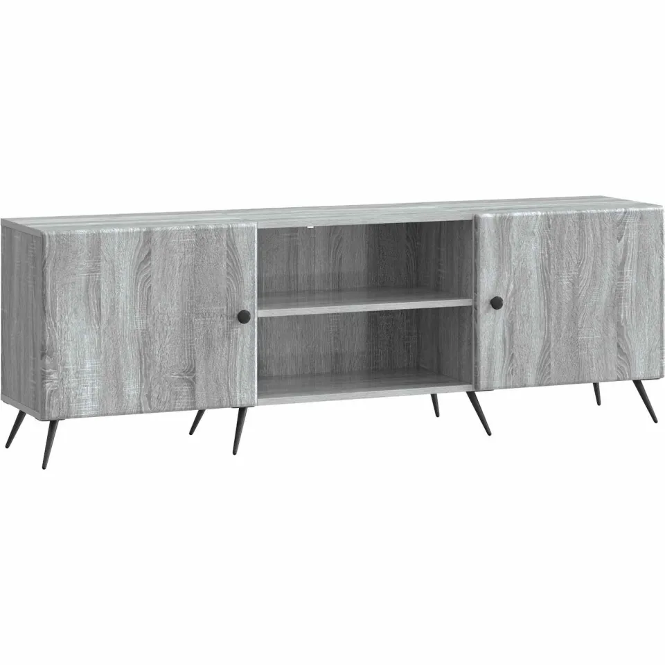 vidaXL TV-kast 150 x 31 x 50 cm Grijs sonoma Bewerkt hout, foto 3