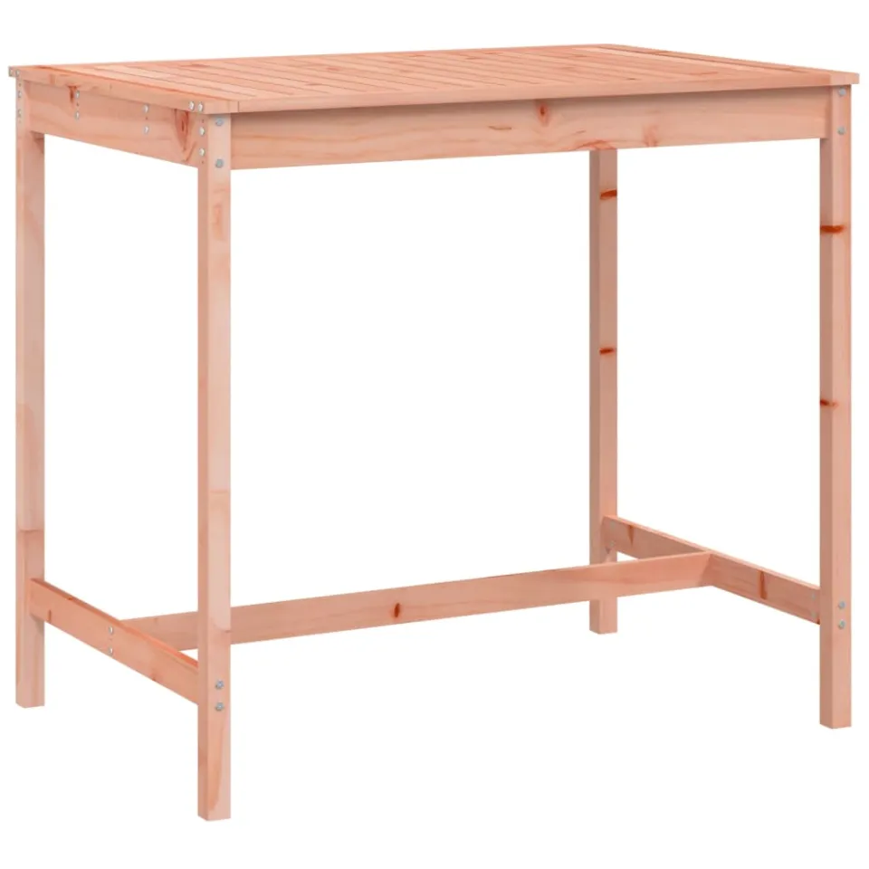 vidaXL Tuintafel 121x82,5x110 cm massief douglashout Bruin