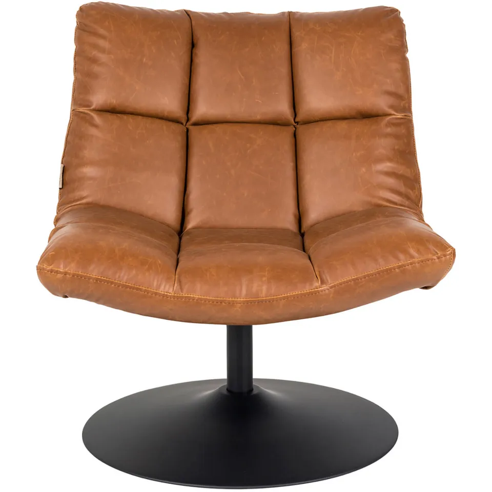 Dutchbone fauteuil Bar Lounge cognac, foto 2