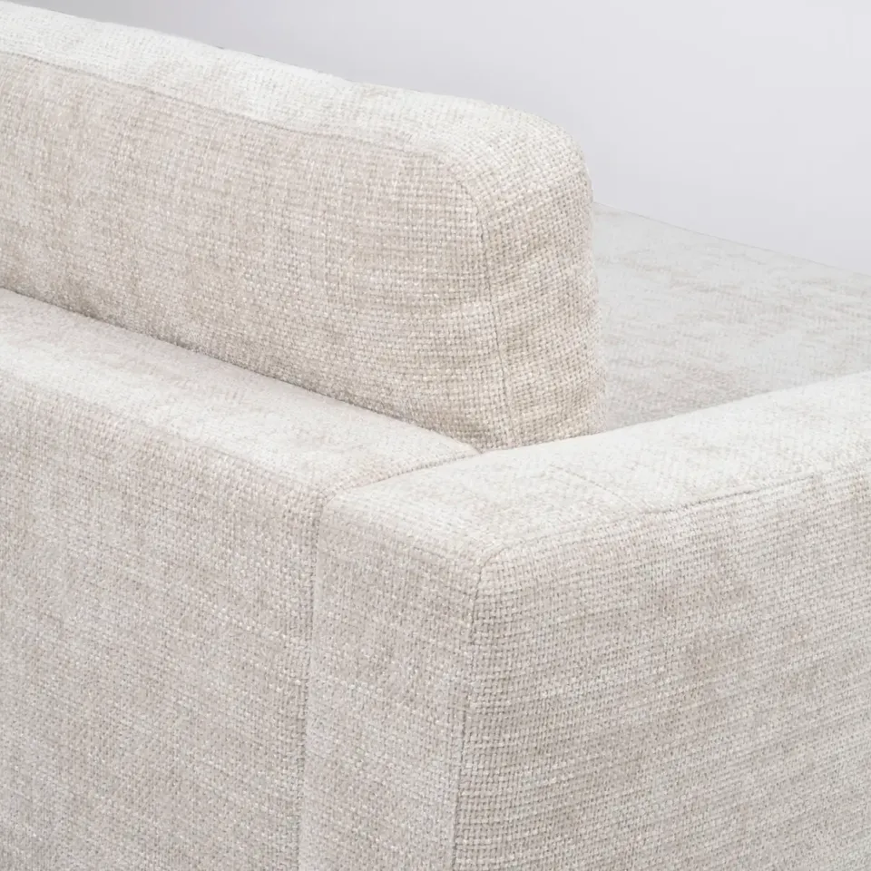 Rowico Home Duncan modulaire chaise longue lichtgrijs/beige - links - 129 cm, foto 5