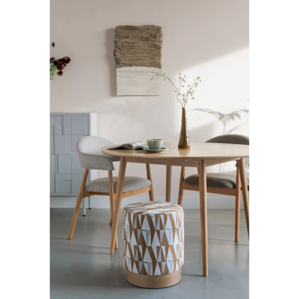 Housecraft Living poef Ziggy beige, foto 4