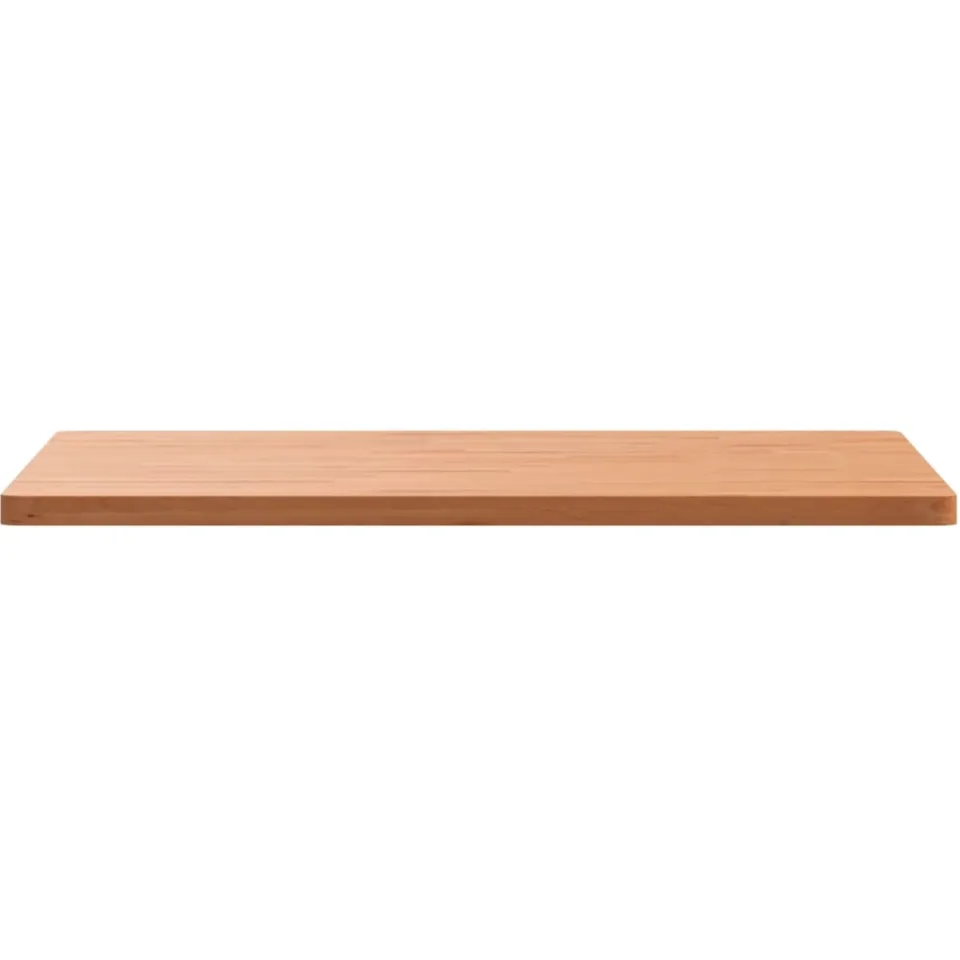 vidaXL Tafelblad vierkant 80x80x2,5 cm massief beukenhout Bruin