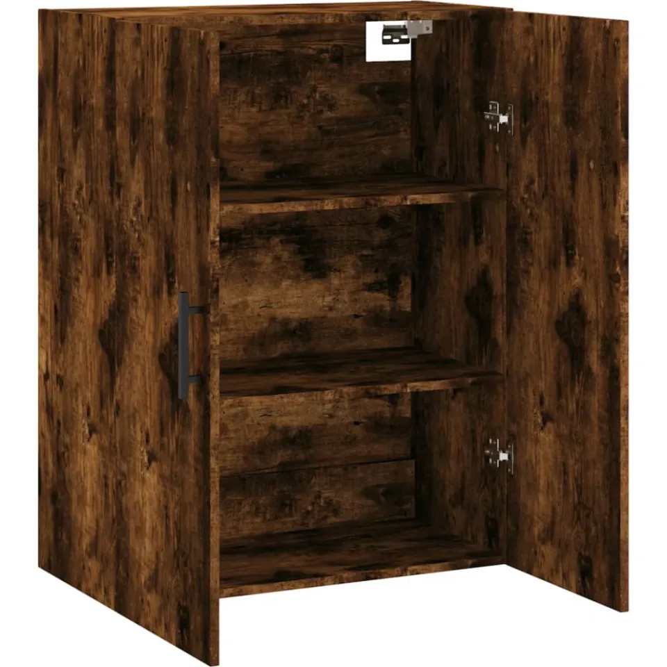 vidaXL Bovenkast 69,5x34x90 cm gerookt eikenkleurig, foto 4