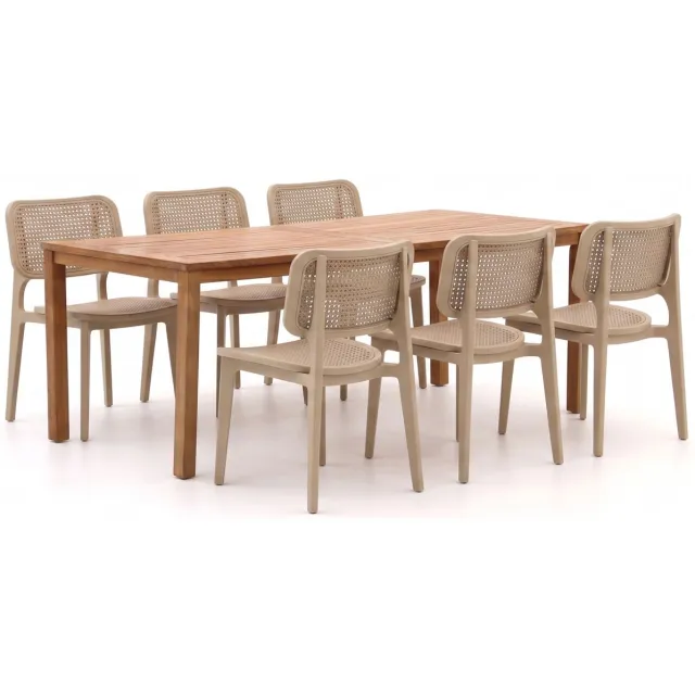 Forza Furniture Forza Xitta/Liverpool 210cm dining tuinset 7-delig, foto 2