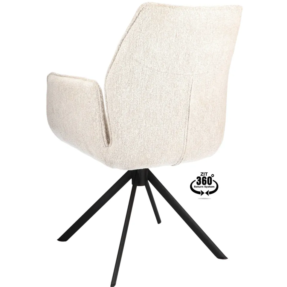 Wehkamp Home Onno armstoel creme, foto 4