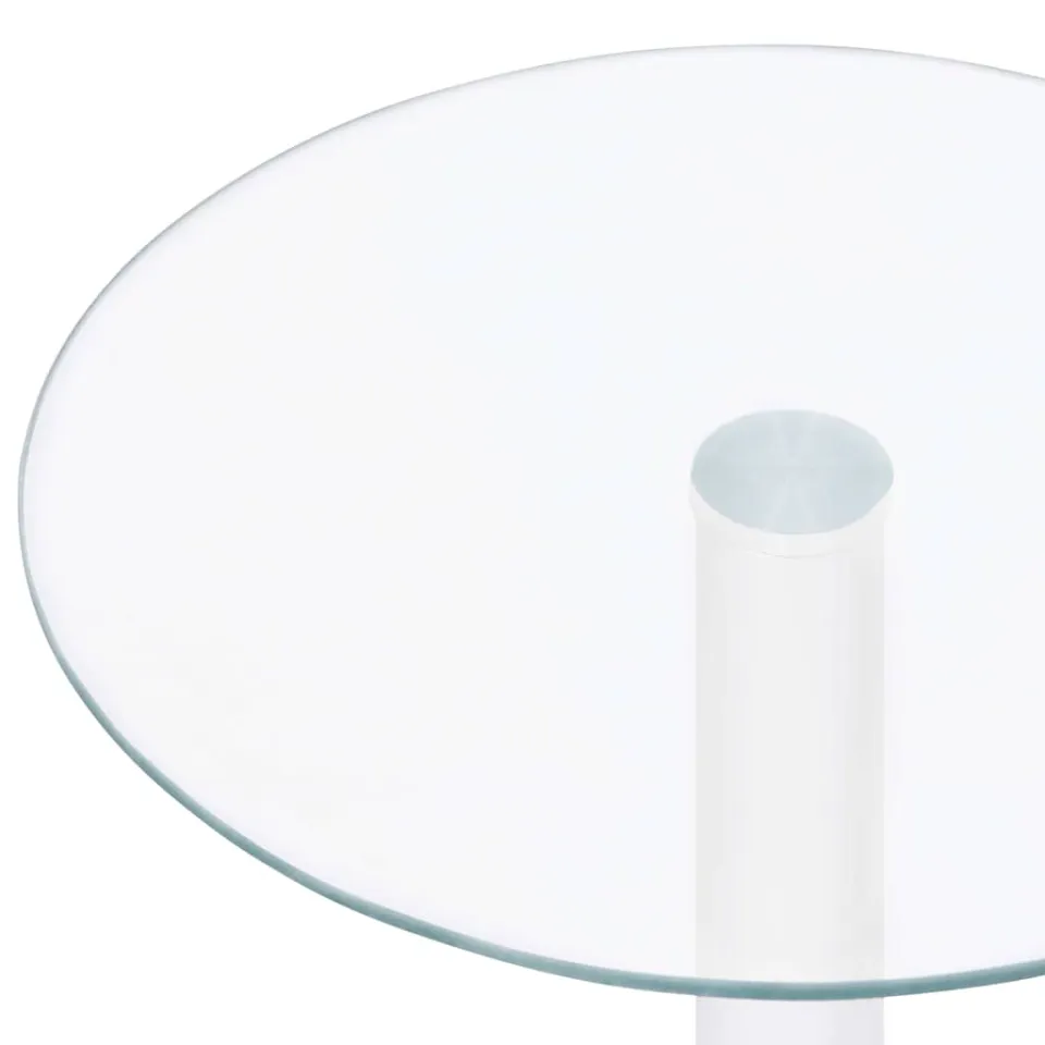 vidaXL Salontafel 40 cm gehard glas transparant transparent, foto 3