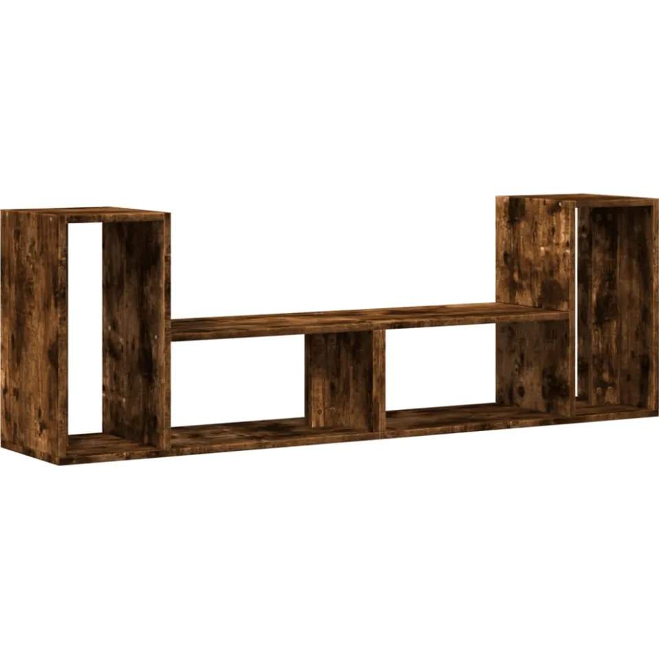 vidaXL Tv-meubelen 2 st 75x30x50 cm bewerkt hout gerookt eikenkleurig, foto 3