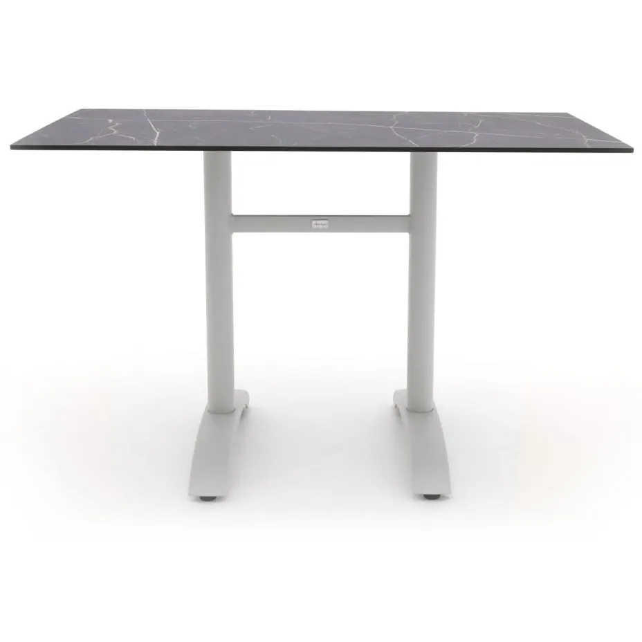 Bellagio tuinmeubelen Bellagio Lisio tuintafel 120x70x73cm wit