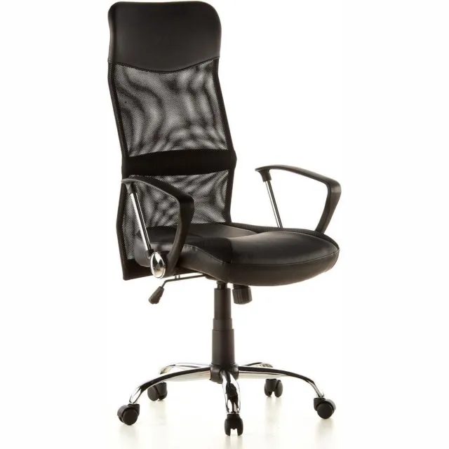 hjh office Arton 20 - Bureaustoel - Kunstleder - Zwart