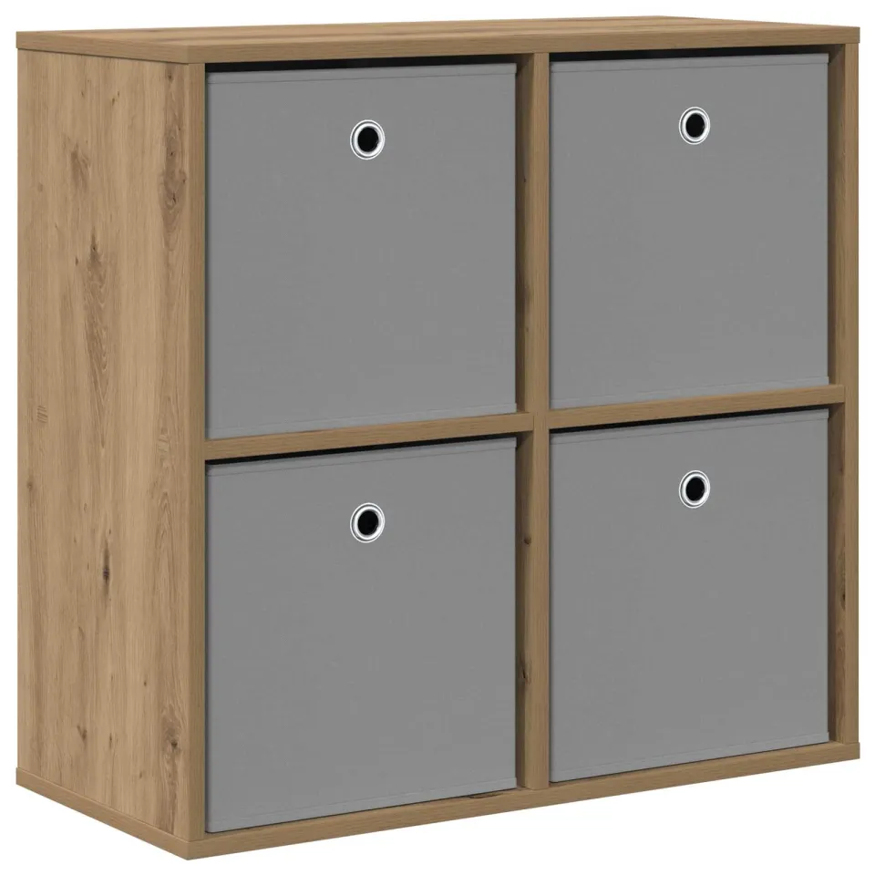 vidaXL Dressoir Artisan Eiken 68,5 x 32 x 67 cm, foto 3