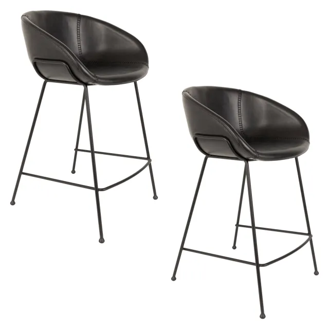 Zuiver Feston counter barkruk zwart