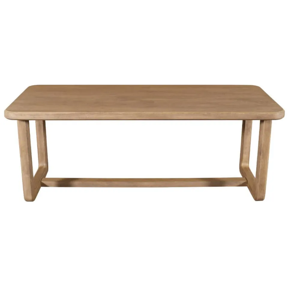 Giga Meubel Eettafel Loja - Rechthoek Naturel Mangohout - 250x90x76cm, foto 2