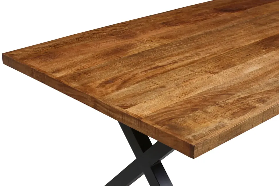 Eetkamertafel Raegan Magnolia naturel bruin, foto 3