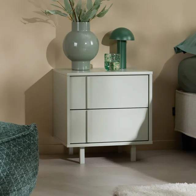NOUS Living Kale nachtkast lichtgrijs pebble grey, foto 2