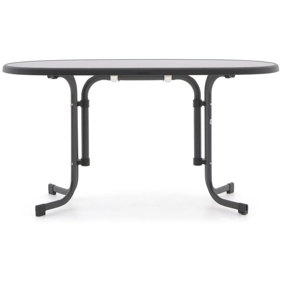 Sieger Mecalit klaptafel 140x90x72cm grijs, foto 4