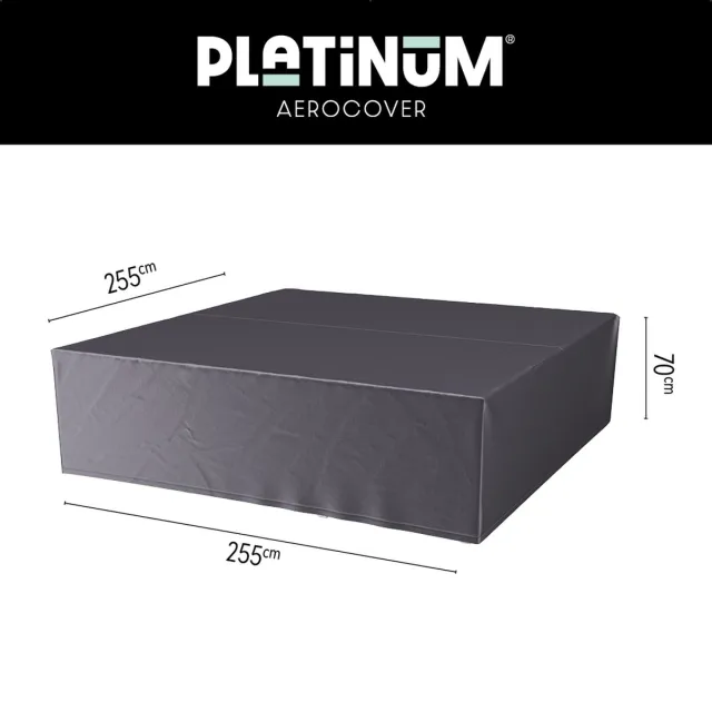 Platinum AeroCover loungesethoes 255x255x70 cm Antraciet
