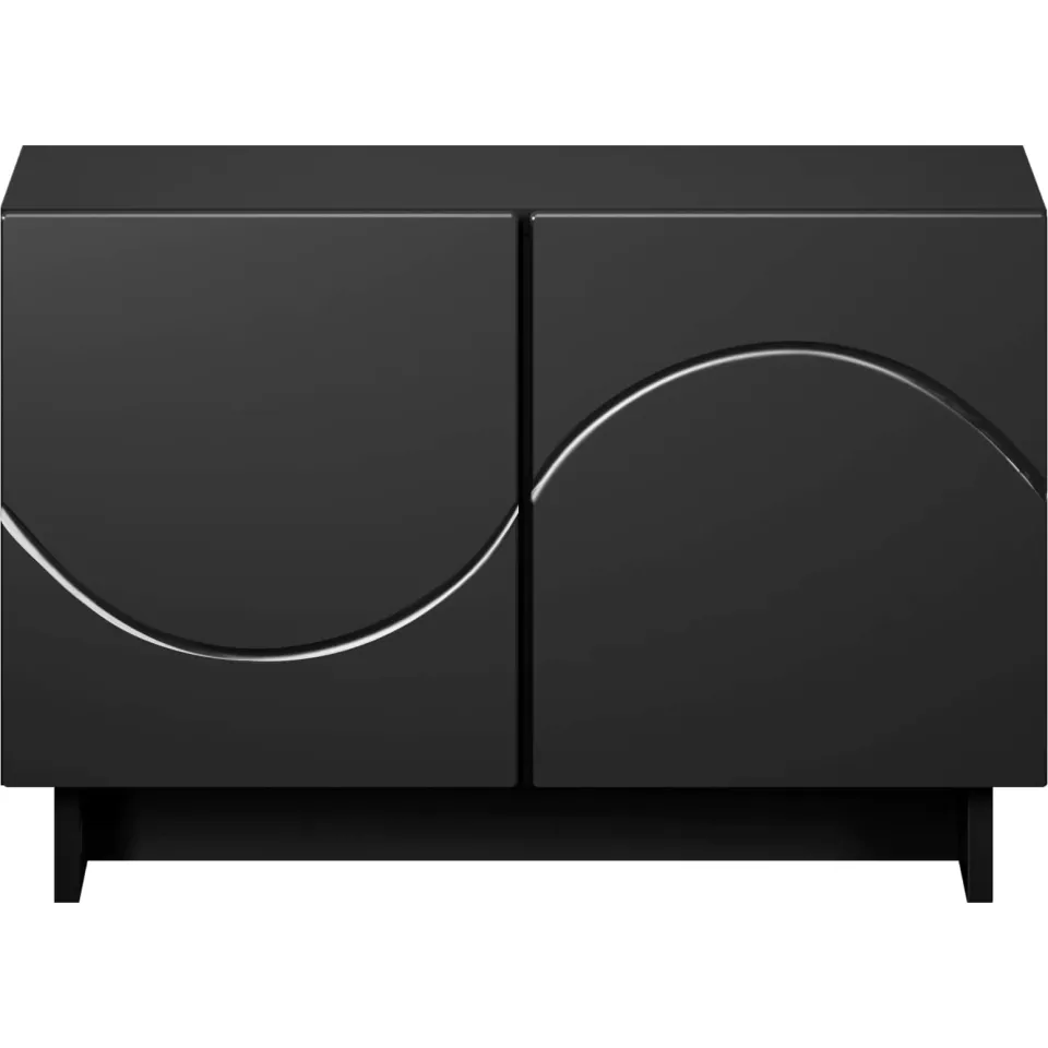 vidaXL tv-meubel 60 x 34.5 x 40 cm Zwart Bewerkt hout, foto 4