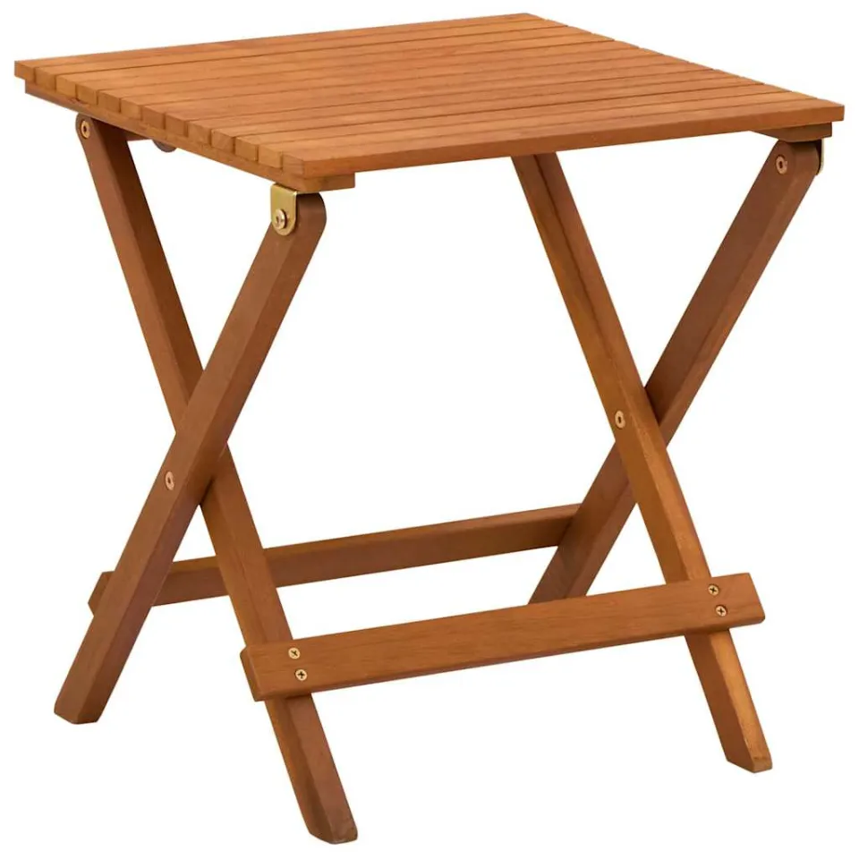 vidaXL 3-delige Bistroset voor kinderen massief eucalyptushout bruin, foto 3