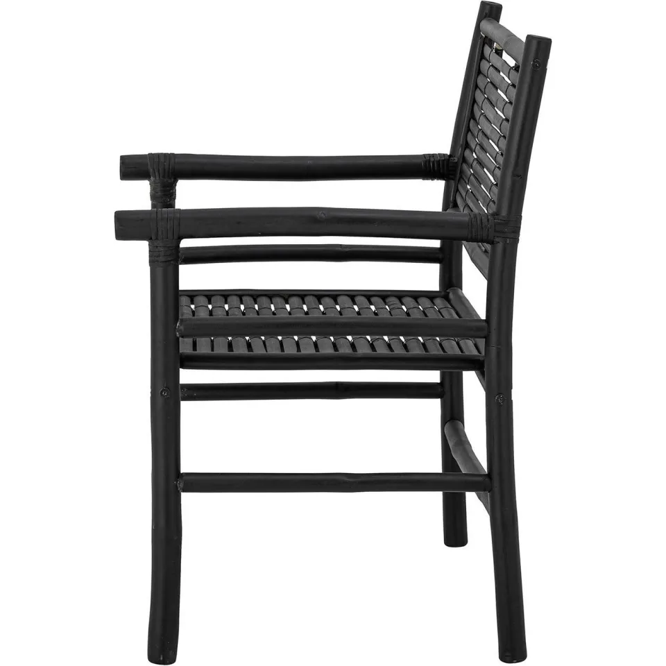 Bloomingville fauteuil Coen zwart, foto 3