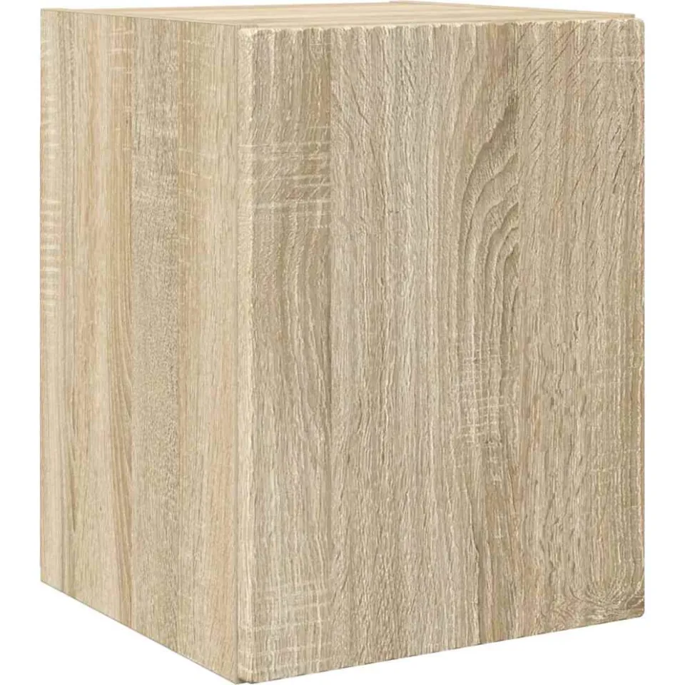 vidaXL TV Wandkast 30 x 31 x 40 cm Sonoma Bewerkt hout bruin, foto 3