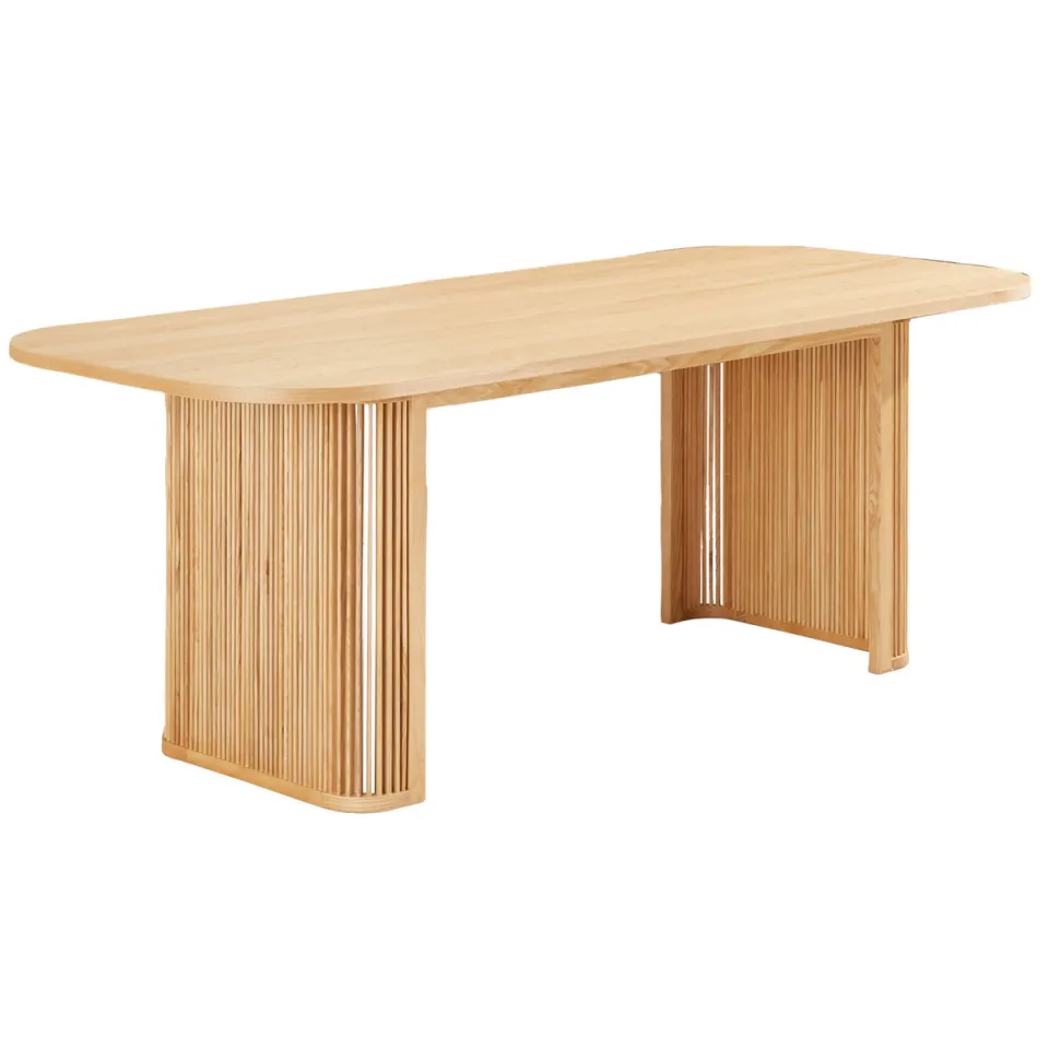 NOUS Living eetkamertafel Capana (90x210 cm) Naturel