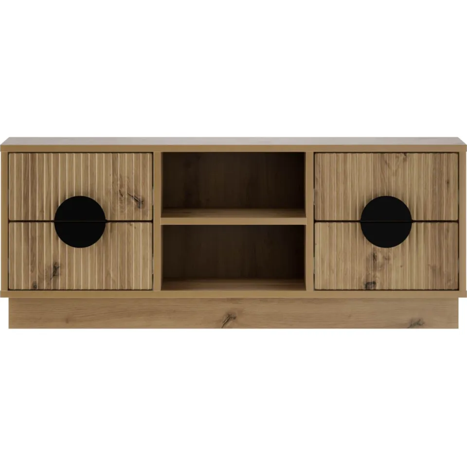 vidaXL Tv-meubel VENRAY 101 x 36,5 x 40 cm Artisanaal eiken, foto 3