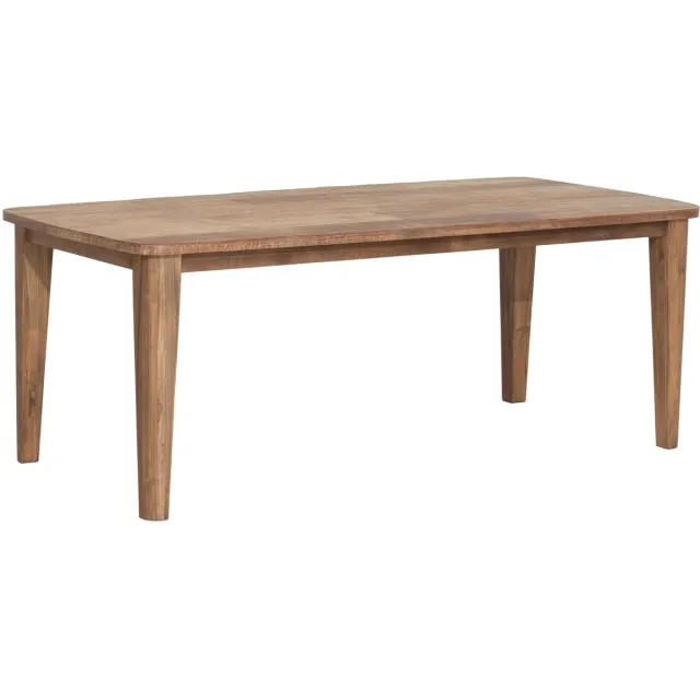 DTP Home Dining table Bliss rectangular 200,76x200x100 cm | TEAKWOOD top Naturel