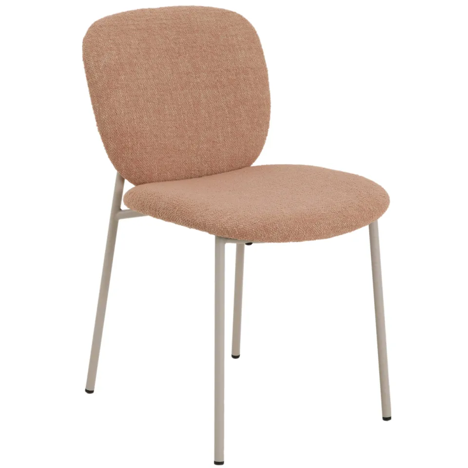 NOUS Living eetkamerstoel Daan beige Roze