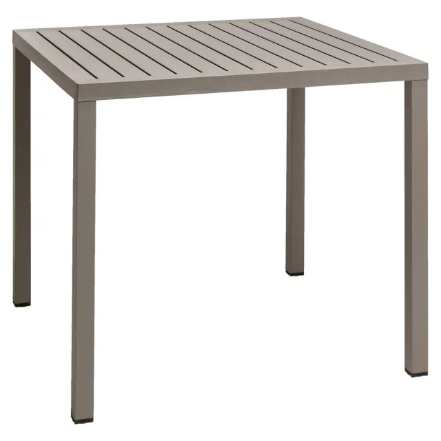 Nardi Tafel Cube vierkant; 80x80x75.5 cm (LxBxH); taupe