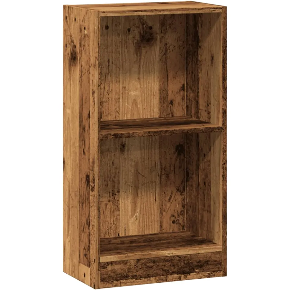 vidaXL Boekenkast 40x24x76 cm bewerkt hout oud houtkleurig bruin, foto 3